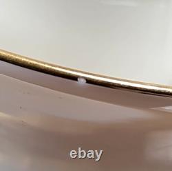 10 Lenox Hayworth Cups Saucers Set Elegant Gold Trim Drink Coffee Tea Dishes Lot