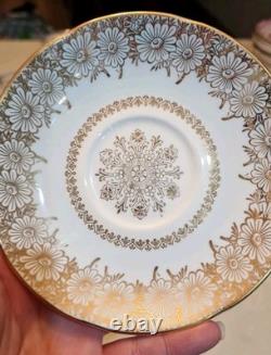 10 X Beautiful Vintage Royal Grafton Teacups And Saucers