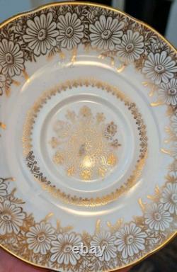 10 X Beautiful Vintage Royal Grafton Teacups And Saucers