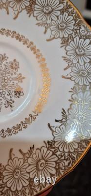 10 X Beautiful Vintage Royal Grafton Teacups And Saucers