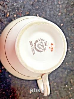 10 x Minton Westminster K154 Coffee Cups + 2 coffee Saucers and 5 Tea
