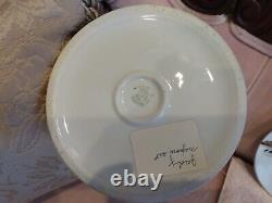 11 Pcs Antique Nippon Chocolate Pot Set withCups & Saucers, Gold Gilding ELEGANT