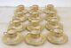 12 Wedgewood China Espresso Cups Saucers Gold Florentine W4219 Mythical Figures