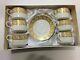 12 Pcs Gold Coffee Tea Cups & Saucers Set With Gift Box Luxury Style Ideal