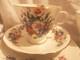 1950s Windsor China Floral And Gold 21 Piece Tea Set Cups&saucers Milk&sugar