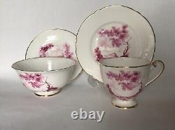 1960s Shelley Rural England 14305 tea cup & saucer, plate & Sugar Bowl