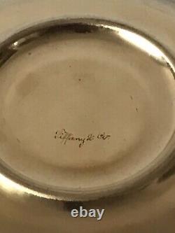 1 Vintage Antique Tiffany & Co Art Nouveau Espresso Tea Cup & Saucer Signature