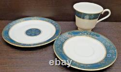 21 Piece Royal Doulton Tea Set For 6 Carlyle Teapot Cups Saucers Milk Sugar