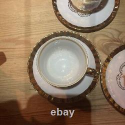 22 Karat Gold Handarbait Bavaria Germany Tea Set