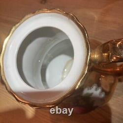 22 Karat Gold Handarbait Bavaria Germany Tea Set