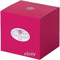 22ct Gold Edged Bone China Tea Set Rose Confetti Perfect for Elegant Occasions