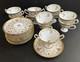23 Pics Antique Richard Wehsner Dresden Hp Floral Gold Encrusted Cups & Saucers