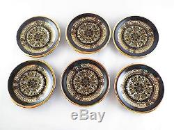 24K Hand Painted Gold Cup Saucer Set Espresso Tea V Stakias Designs Hand Greece