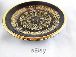 24K Hand Painted Gold Cup Saucer Set Espresso Tea V Stakias Designs Hand Greece