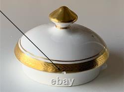 24pcs Aynsley Elizabeth 7947 Gold Encrusted Laurel Demitasse Coffee Set for Ten