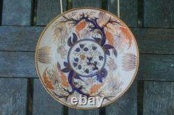 2 Antique Cup Saucer John Rose Coalport Candlelight Vine Imari Georgian Gilded