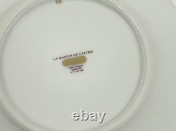 2x Cartier Limoges La Maison de Louis Cartier Cups & Saucers