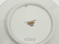 2x Cartier Limoges La Maison de Louis Cartier Cups & Saucers 1x Saucer CHIP