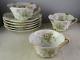 3 Haviland Antique Porcelain Floral Gold Schleiger 146 Variant  Cup & Saucers