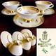 3 Pairs Of Rare Winterling Marktleuthen Bavaria 24ct Gold Gilded Cups & Saucers