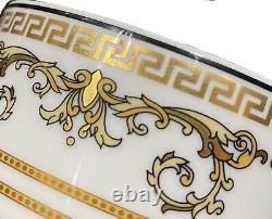 -45% Versace x1 Virtus Gala Teacup & Saucer 2-piece Set NEW-DAMAGED £260 RRP