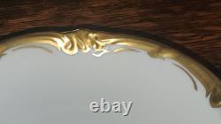 4 Sets Coalport Eden Cups & Saucers Gold on White Background