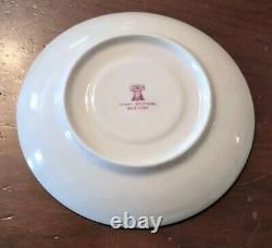 4 T&V Tressemanes Vogt French Limoges Cups & Saucers Conde Style Gold Encrusted