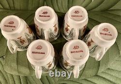 6NewLomonosov Russian China Demitasse TeaCups&Saucers Green Gold Band Set 6