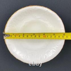 6 x Antique c1833 Copeland & Garrett True Trio Gold Gilt Tea Coffee Cup & Saucer