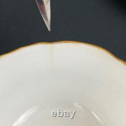 6 x Antique c1833 Copeland & Garrett True Trio Gold Gilt Tea Coffee Cup & Saucer