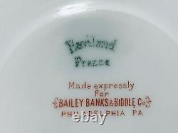 7 Haviland 584 CUPS & SAUCERS Gold Encrusted Antiq Limoges Bailey Banks & Biddle