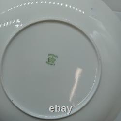 AYNSLEY Antique C. 1900 Cobalt Blue & Gold Border 39 Pcs Tea Set For 9 12
