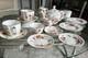 A Royal Crown Derby'derby Posies' 17 Piece Tea Set, Coffee Cups, Teapot