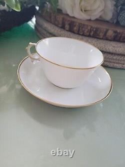 A Sevres Napoleon III porcelain cup and saucer 19th Century