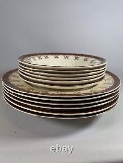 Alfred Meakin Vintage dinner plates Cups Saucer Tureen Soup Bowl Cream Gravy jug
