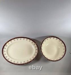 Alfred Meakin Vintage dinner plates Cups Saucer Tureen Soup Bowl Cream Gravy jug