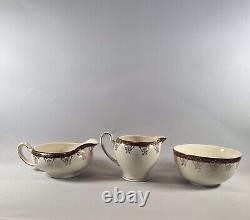 Alfred Meakin Vintage dinner plates Cups Saucer Tureen Soup Bowl Cream Gravy jug