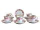 Ancienne Manufacture Royale 6 Limoges Louis Xv Demitasse Cups And Saucer Sevres