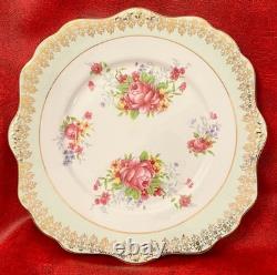 Antique (1890s) Imperial Bone China Tea Set (22 Carat Gold)