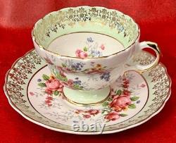 Antique (1890s) Imperial Bone China Tea Set (22 Carat Gold)