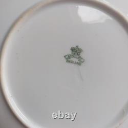 Antique Aynsley Fine Bone China Tea Set Roses Gold Trim Teacups & Saucers