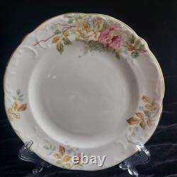 Antique Aynsley Fine Bone China Tea Set Roses Gold Trim Teacups & Saucers