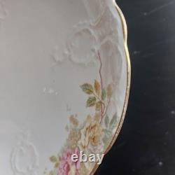 Antique Aynsley Fine Bone China Tea Set Roses Gold Trim Teacups & Saucers