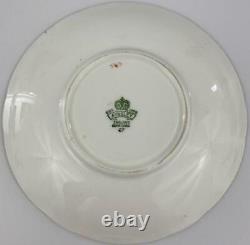 Antique Aynsley Orchard Gold Gilt Cup & Saucer Signed c1939 Still Life Fruits