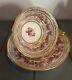 Antique Cauldon Ltd. Roses Gold 4288 Cup Saucer Circa 1905-1920 England Euc