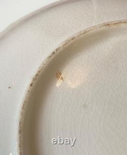 Antique Coalport Porcelain Tea Cup & Saucer c. 1830, Hand Painted Gilt Pattern 98