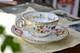 Antique Coalport Porcelain Teacup & Saucer Pattern 996 Floral Gold Gilded C. 1827
