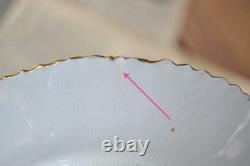 Antique Coalport Porcelain Teacup & Saucer Pattern 996 Floral Gold Gilded C. 1827