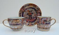 Antique Coalport Tea Cup Saucer Trio John Rose Nelson Japan Pattern #B