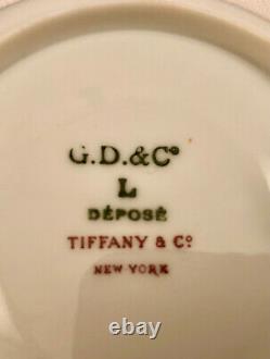 Antique Demartine Limoges Demitasse Cup & Saucer, Made for Tiffany, Moroccan